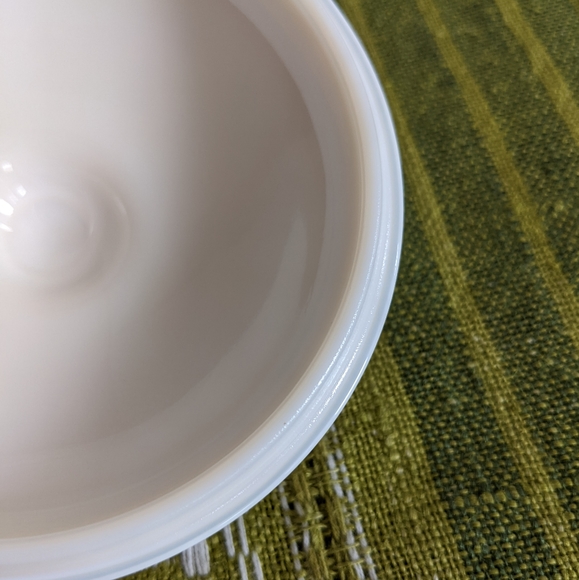 Arcorpal France replacement lid for sugar bowl cream milk glass swirl vintage - Picture 2 of 5